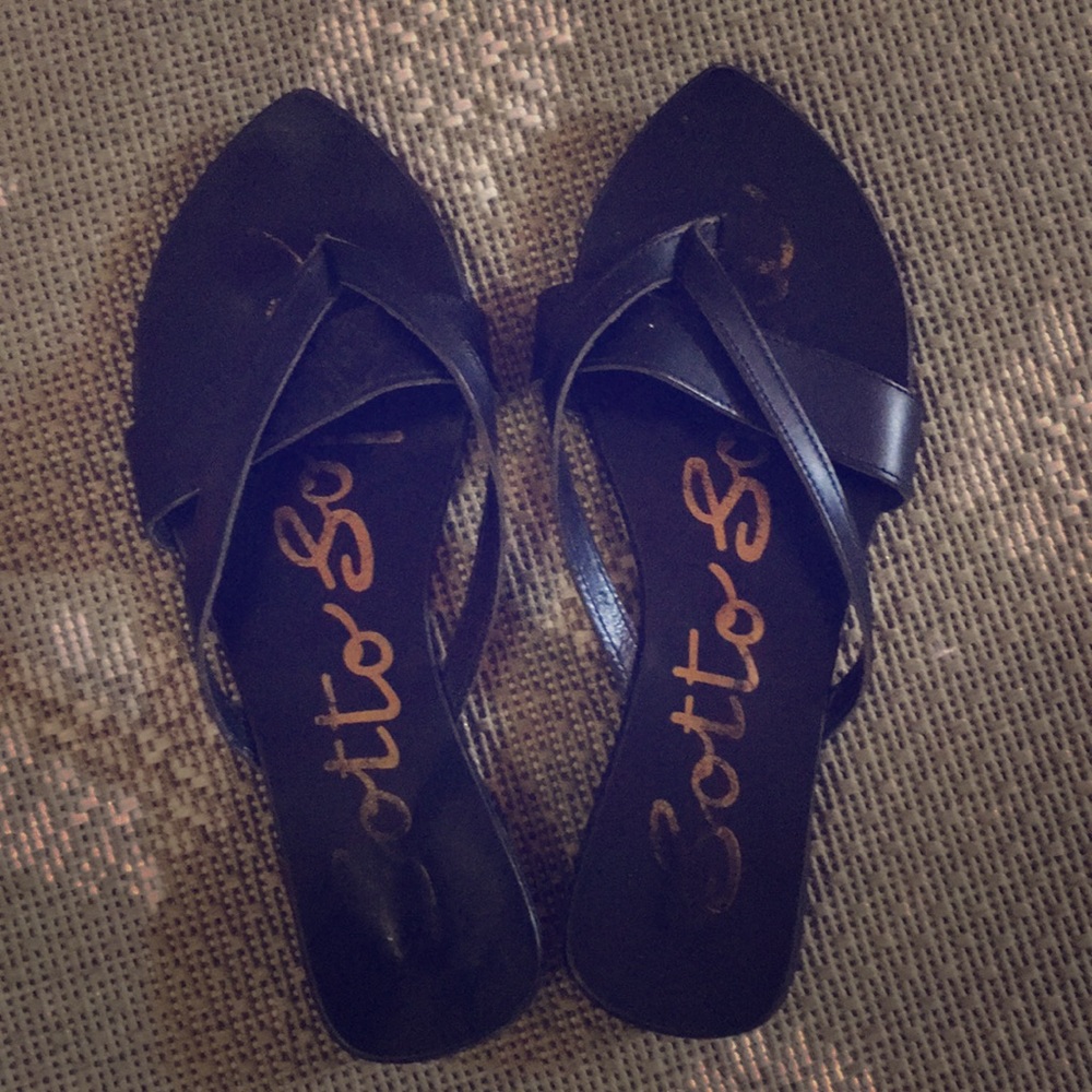 Sotto sopra black leather mules made in Italy 37